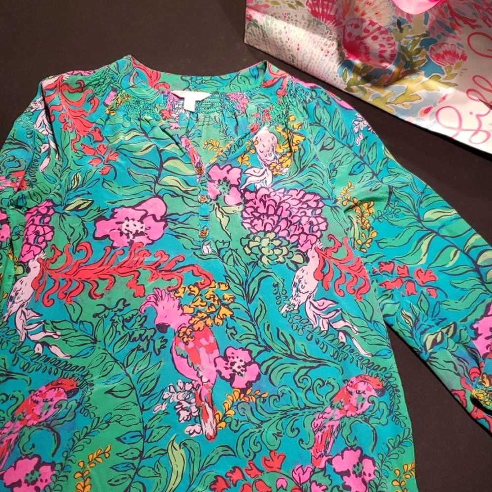 Elsa blouse- lilly Pulitzer